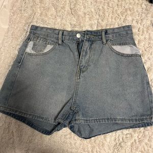 Shein Denim High Waister Shorts (M)